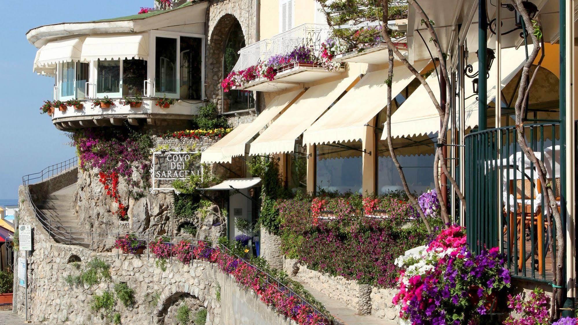 Covo Dei Saraceni Hotel Позитано Екстериор снимка
